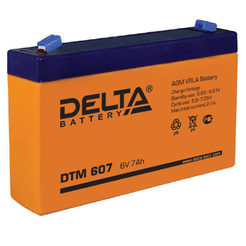  Delta DT DTM 607 (DTM 607)                                                7ah 6V -    